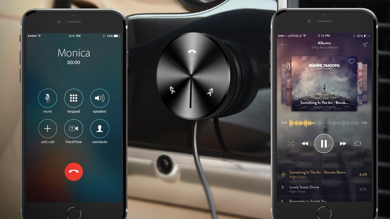 Aukey Bluetooth Car Kit, $20 with code 24VLILFE